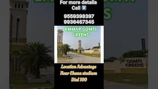 EMMAR GOMTI GREENS  PLOTS | Resale Residential Plots size 194sqyd 240sqyd Gomti Nagar Ext Lucknow