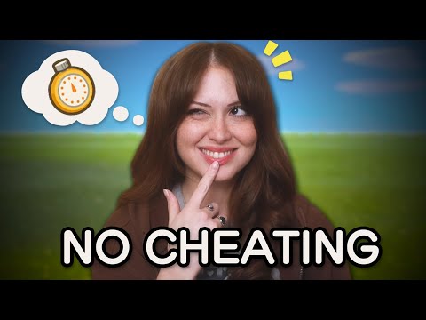 Animal Crossing: New Horizons, but I try not to time travel