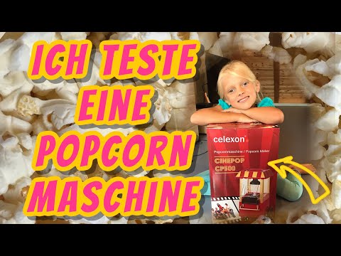 🍿Ich teste eine POPCORN maschine🍿 // Amy's kunterbunteWelt