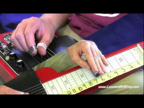 Aloha Oé - [HD] - PART 2 - The Verse - C6 Lap Steel Lessons by Troy Brenningmeyer