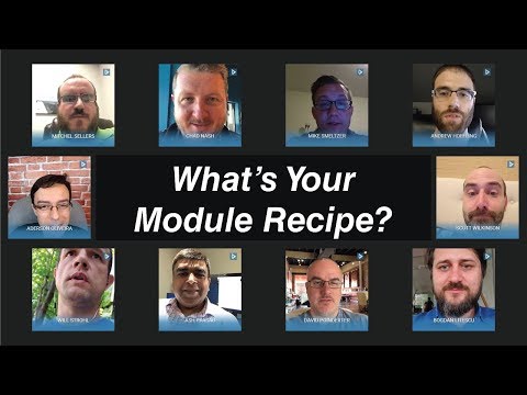 What's Your DNN Module Development Recipe?
