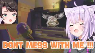 Subaru ABSOLUTELY LOSES IT After Okayu Traps Her With A Jumpscare