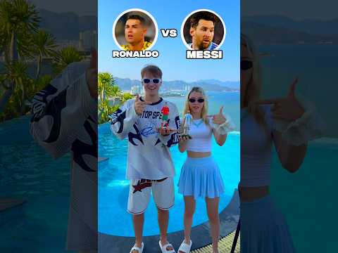 RONALDO или MESSI? 😍 ЛАЙК, 👍 если любишь ФУТБОЛ! ⚽️
