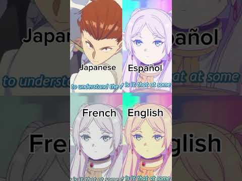 Frieren op in different languages