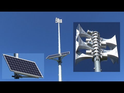 Sirenenprobe Lohmar - Neue Mast-Sirene Sonnenburg SES 1200 in Wahlscheid