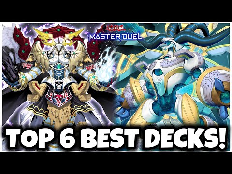 TOP 6 BEST DECKS in MASTER DUEL!