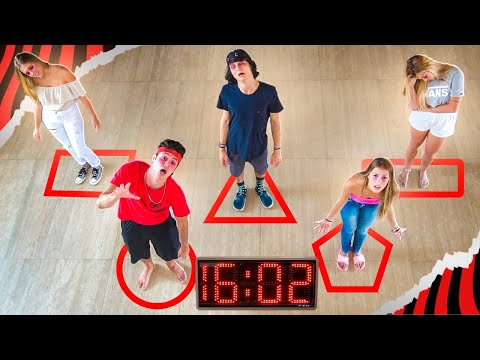 WHOEVER STAYS THE LONGEST IN THEIR GEOMETRIC SHAPE, WINS! - Challenge