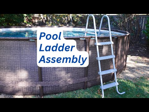Above Ground Pool Ladder Assembly