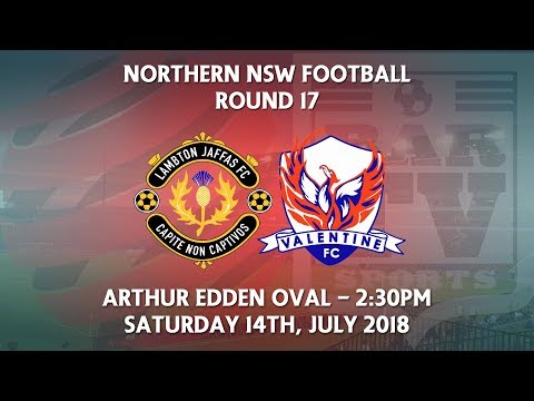 2018 NNSWF NPL Round 17 - Lambton Jaffas FC v Valentine Phoenix FC