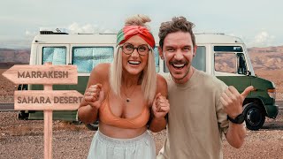 VAN LIFE MOROCCO (driving to the Sahara Desert)