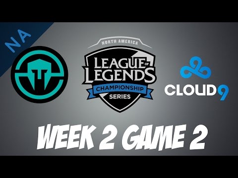 Immortals vs Cloud9 | Game 2 | HIGHLIGHTS | NA LCS W2D2 2017 Spring split