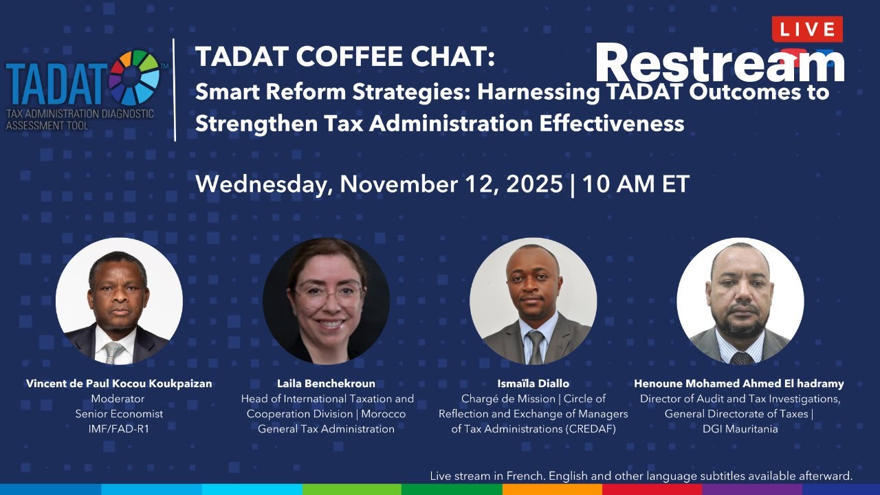 TADAT Coffee Chat |  Nov 12, 2025
