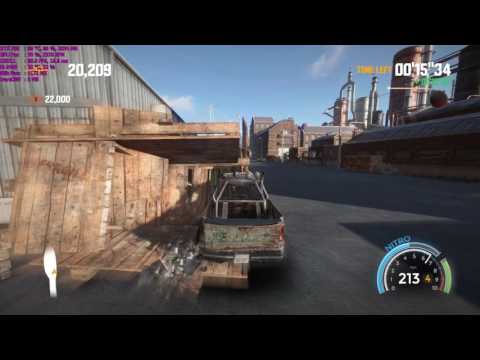 FlatOut 4: Total Insanity [FlatOut Mode] Playthrough Part 4 - "Beat The Bomb - Industrial City"