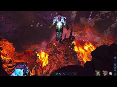 ARK Genesis Robar Huevo De Magmasaur Facil Con Pechera Tek y Sopa.