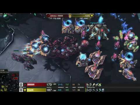 Keen vs Billowy - Korea Cup #1 - ASL-Bacon Infinity Championship Series [Starcraft]