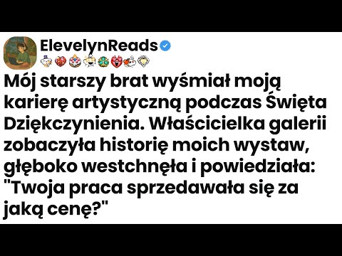 [Cały odcinek] Mój starszy brat wyśmiał moją karierę artystyczną podczas Święta Dziękczynienia.