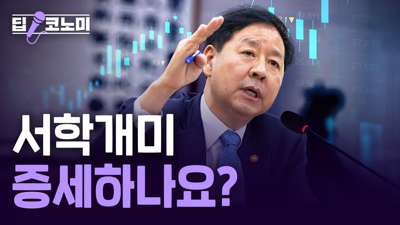 "서학개미 패널티?" 부총리에게 직접 물었습니다｜딥코노미 with 김익환 기자