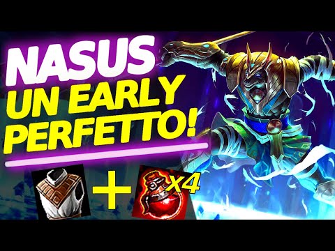 COME GIOCARE IN EARLY GAME CON NASUS TOP IN SEASON 10 🔥 League of Legends ita