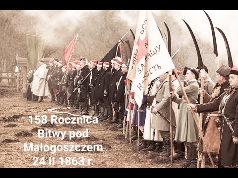 158 Rocznica Bitwy pod Małogoszczem - zaproszenie na obchody