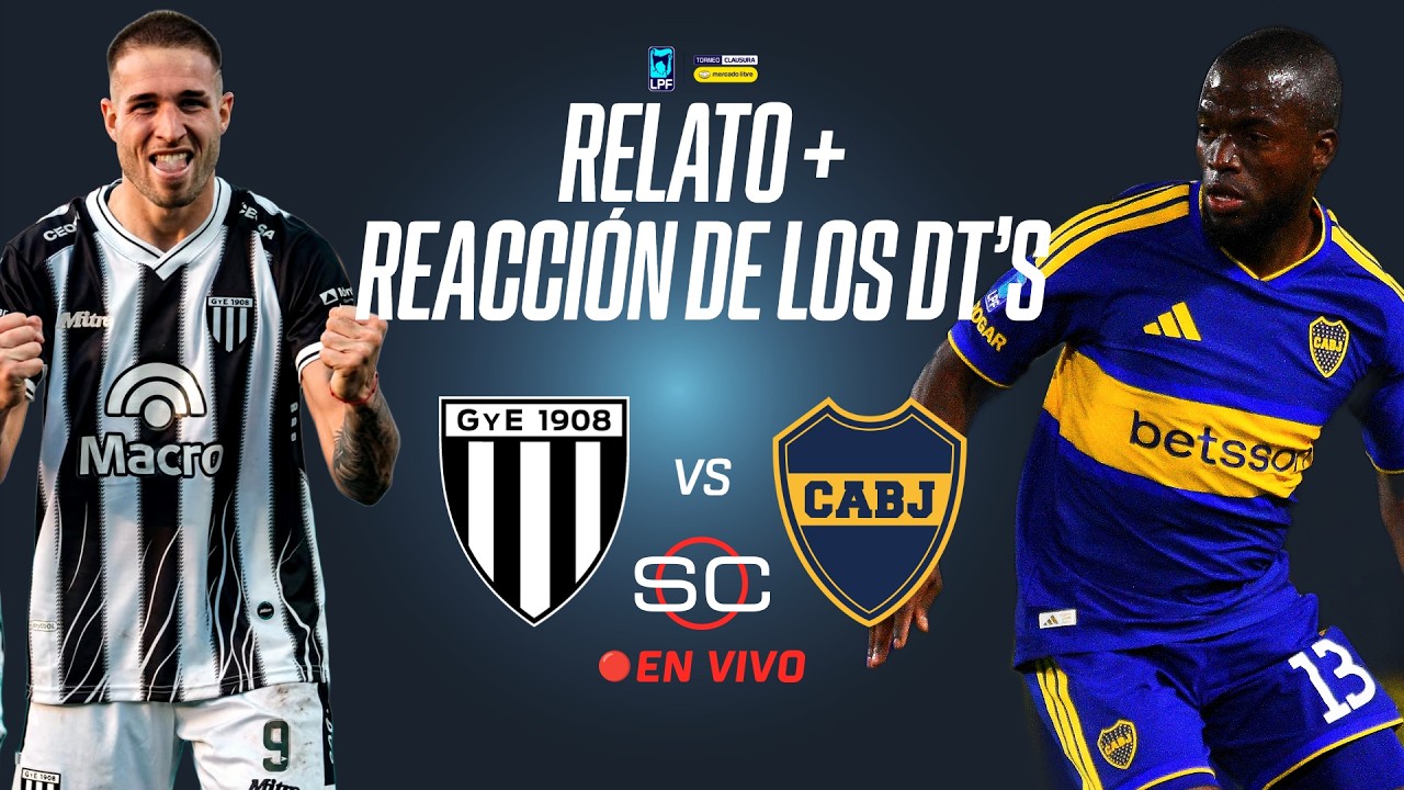🔴 GIMNASIA (M) VS. BOCA EN VIVO | RELATO Y REACCIONES DE LOS DT'S | CLAUSURA 2026