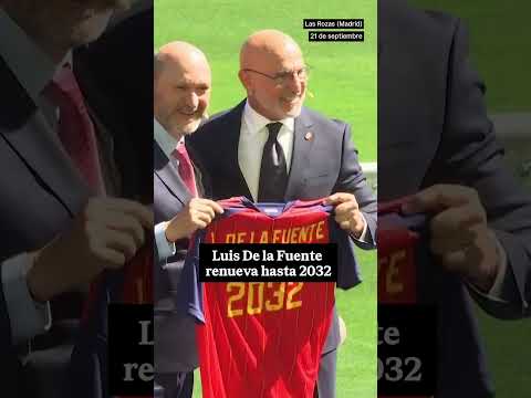 🇪🇸 ¡Luis de la Fuente RENUEVA hasta 2032 con la Selección Española!