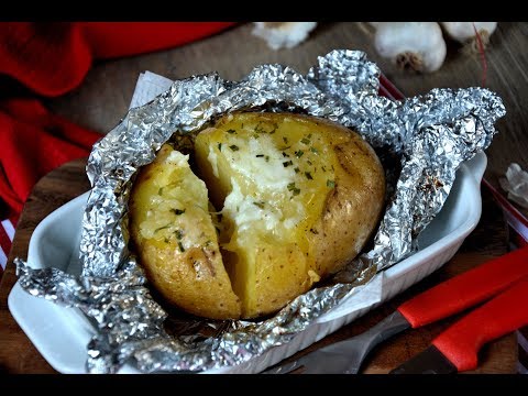 Krompir u foliji sa kajmakom  #193