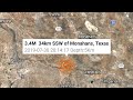 Monahans, Texas Earthquake July 30th, 2019