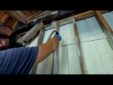 DIY Spray Foam:The Video Pros Don’t Want You To See. Save $$$$