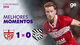 CRB 1 X 0 FIGUEIRENSE | MELHORES MOMENTOS | QUARTA FASE COPA DO BRASIL 2026 | ge.globo