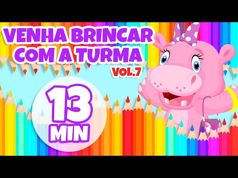 Venha Brincar com a Turma da Giramille Vol. 7 - Giramille 13 min | Desenho Animado Musical