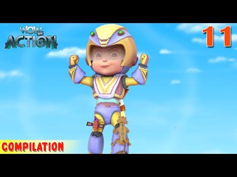Vir : The Robot Boy | Vir Action Collection - 11 | Action series | WowKidz Action