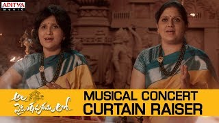 #AlaVaikunthapurramuloo – Musical Concert Curtain Raiser |Allu Arjun |Trivikram|Thaman S