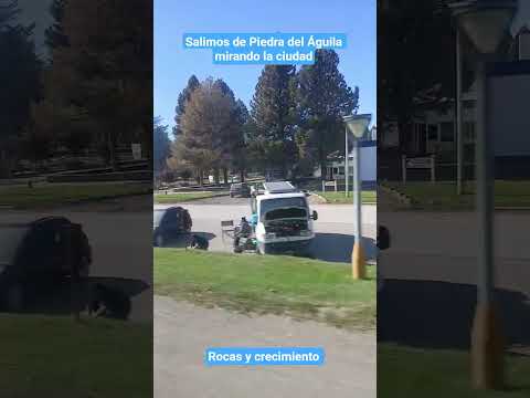 Salimos de Piedra del Águila y recorremos desde la ruta.