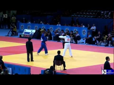 Judo 2011 World Championships Paris: Bosch (NED) - Urdabayeva (AZE) [-70kg] HD