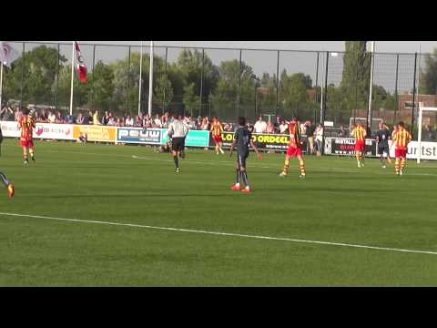 Opjestropdas 3 juli 2014 Regioteam- FC Utrecht 2-4 Prima interceptie Taner