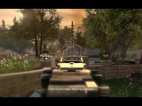 Modern Warfare 2, full walkthrough (Veteran difficulty), Mission 8 - Exodus, Part 1/2