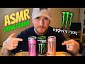 ASMR Monster Energy Drinks Review