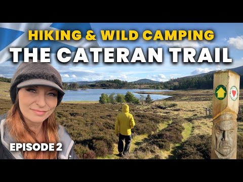 Long distance trail adventure | CATERAN TRAIL | Wild camp Scotland