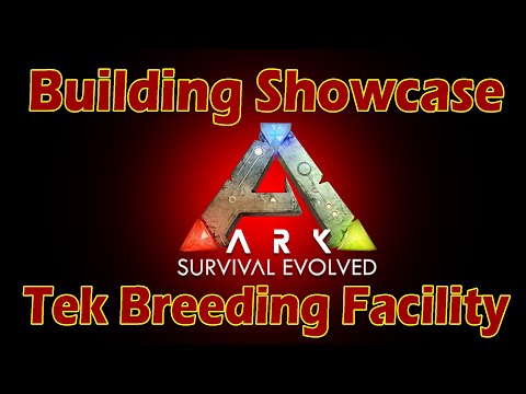 Ark Survival Evolved Tek Breeding Center Build Tour