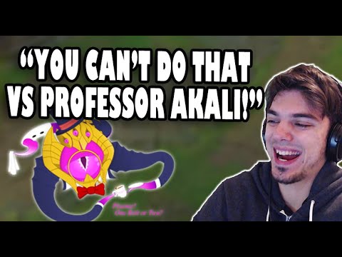 Oh Azzapp you make good plays but only against bad challengers, you can't do that vs Professor Akali