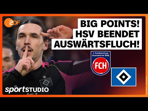 1. FC Heidenheim – Hamburger SV | Bundesliga, 21. Spieltag 2025/26 | sportstudio