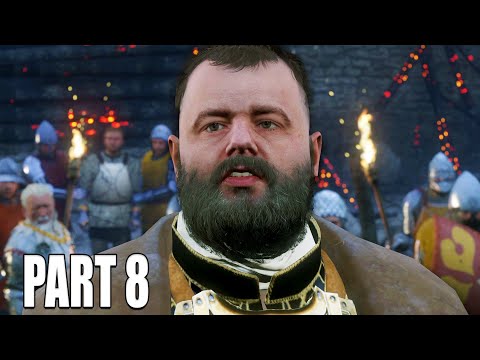 Kingdom Come Deliverance Walkthrough Gameplay Part 8 (4K No Commentary) - Cold Steel Hot Blood