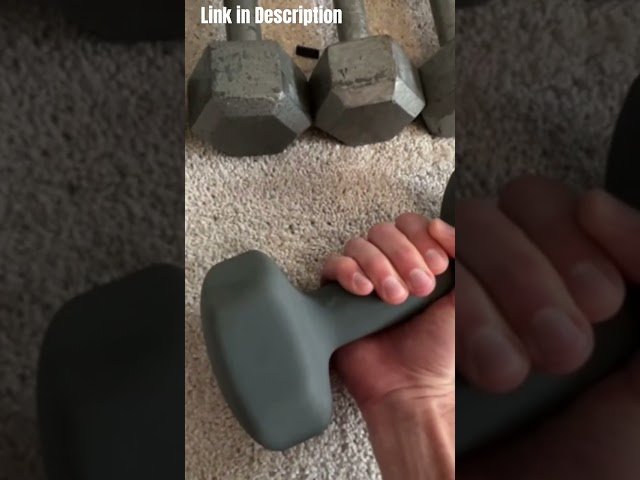 Vídeo relacionado con Amazon Basics - Par de mancuernas de neopreno, 3 kg, Naranja