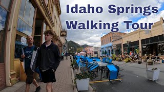 Historic Downtown Idaho Springs, CO Walking Tour 2022 4K