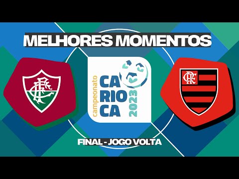 TRICOLOR CAMPEÃO!!!! FLUMINENSE 4 x 1 FLAMENGO • Melhores Momentos • Cariocão 2023 • Final Volta