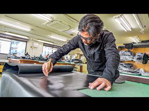 How Japanese Masters Handcraft the Ultimate Leather Jacket
