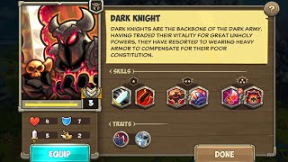 How to Unlock the DARK KNIGHT in Legends of Kingdom Rush! Achievement Hunting ep 0