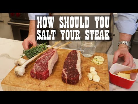 How to Salt Your Steak
