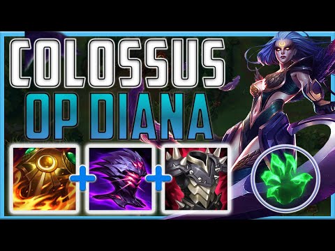 HOW CAN A TANKY JAK'SHO DIANA STILL DO THE MOST DAMAGE IN THE TEAM?! - Tanky Diana | Season 13 LoL