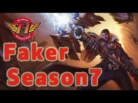 SKT T1 Faker Jayce MID vs Viktor Patch 6.24
